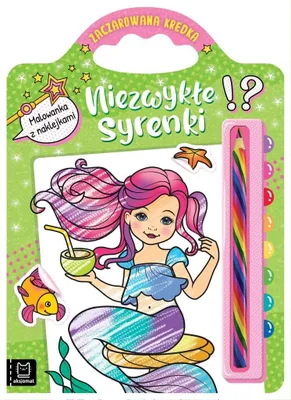 Image de Niezwykłe Syrenki. Malowanka Z Naklejkami