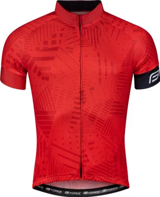 Produktbild von Force Shard Trikot Herren kurz rot größe M 9001279-M