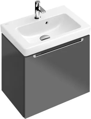 Produktbild von Villeroy & Boch Handwaschbecken SUBWAY 2.0 450 x 370 mm, mit Überlauf weiß 7315F501