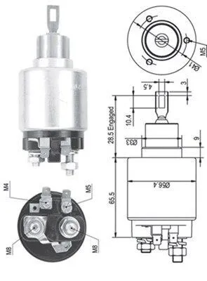 Produktbild von MAGNETI MARELLI 000723180291 Wischerarm Scheibenwischerarm Hinten 280mm mit Wischblatt passend für MERCEDES-BENZ B-Klasse (W245)