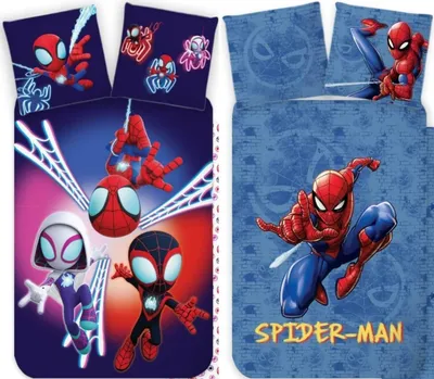 Produktbild von Spiderman & Spidey - 2 x Bettwäsche-Set Wendemotiv, 135x200 & 80x80