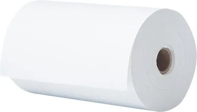 Image de Rouleau de papier continu Brother, blanc, 101,6 mm, 32.