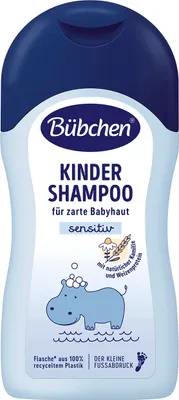 Produktbild von Bübchen Kinder Shampoo 400ml, mildes Babyshampoo, silikonfrei, ohne Tränen