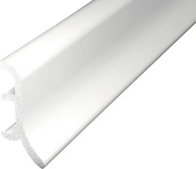 Produktbild von Prinz Sockelleiste geschäumt weiß 48x2500 mm