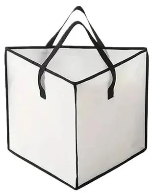 Productafbeelding van Opbergzak, herbruikbaar, ruimtebesparend ontwerp, 1 stuk, wit