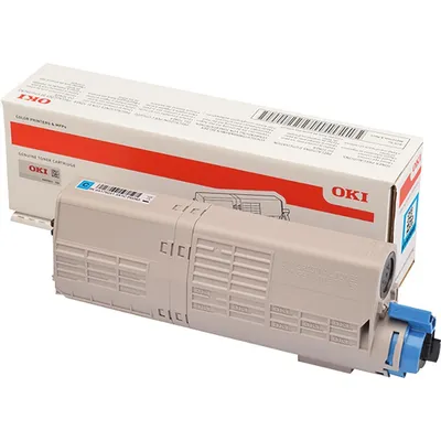 Zdjęcie produktu dla OKI 46490607, 6000 stron(y), Cyjan, 1 szt.