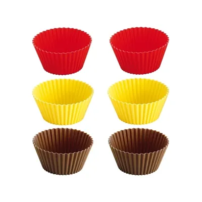 Produktbild von Silikon-Backkörbchen DELÍCIA ø 7 cm, 6 St.