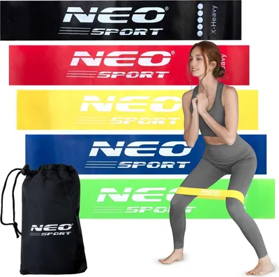 Produktbild von Set mit Trainingsbändern NS-959 Neo-Sport, 5-tlg