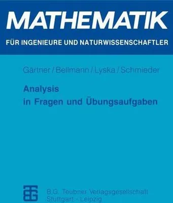 Produktbild von Analysis in Fragen und Übungsaufgaben