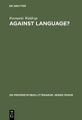 Produktbild von Against Language?