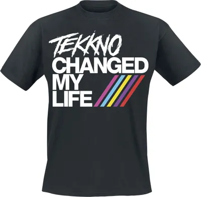 Produktbild von Electric Callboy T-Shirt Herren Tekkno Changed My Life schwarz S