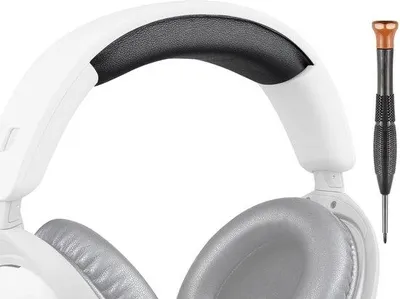 Produktbild von Dailygoods - SOULWIT Headband Cover für HyperX Cloud Stinger 2/Cloud Stinger 2 Core/CloudX Stinger 2/CloudX Stinger 2 Core Kopfhörer, Ersatz Headband Kissen Reparaturteil