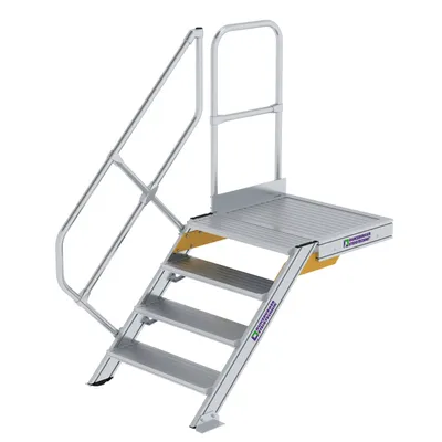 Obrázok produktu pre Hliníkové schodisko s plošinou 45° 300444