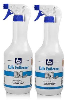 Produktbild von Dr. Becher Kalk Entferner 1L löst mühelos Kalk von Gegenständen (2er Pack)