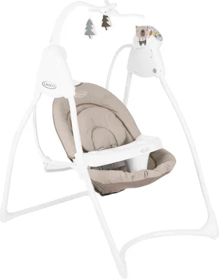 Produktbild von Graco Lovin' Hug™ elektrische Babyschaukel mit Musik, ab Geburt bis 9 Monate, Little Adventures