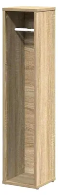 Produktbild von Badezimmerschrank mit Rollenhalter Sonoma-Eiche 20,5x20x90 cm