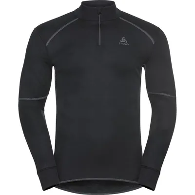 Produktbild von ODLO Bl Top Turtle Neck L/S Half Zip Active X SCHWARZ L