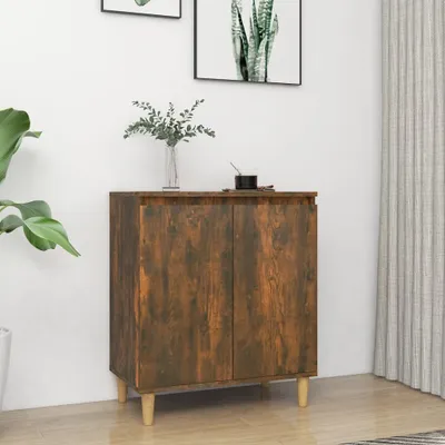 Image de vidaXL Sideboard chêne fumé 60x35x70 cm bois composite