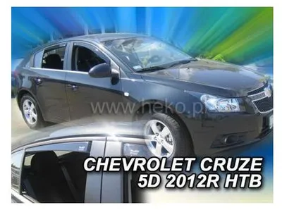 Image de Déflecteurs d'air pour CHEVROLET CRUZE (2010-2017) 5 portes – 4 pièces (avant et arrière)