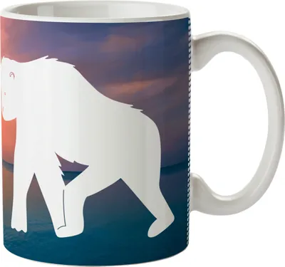 Produktbild von Mr. & Mrs. Panda Plastikbecher Schimpanse - Sonnenuntergang - Geschenk, Trinklernbecher, Pott, Affe, Äffchen, Henkelbecher, Haferl, Camping Tasse, Menschenaffen, Affen