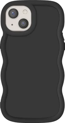 Produktbild von Avizar, Hülle für iPhone 13 Stoßfest Silikon Serie Candy, Schwarz