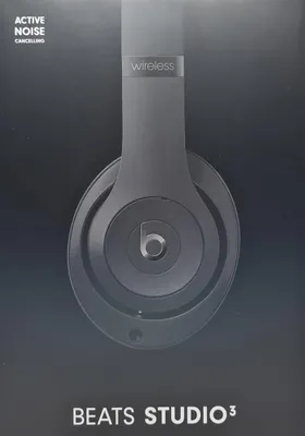Zdjęcie produktu dla Apple Studio 3, Przewodowy i Bezprzewodowy, Połączenia/muzyka, 260 g, Słuchawki, Czarny