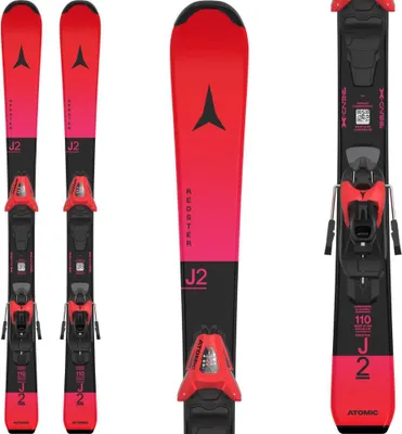 Produktbild von ATOMIC REDSTER J2 (100-120 cm) + C 5 GW Re Skiset rot 120
