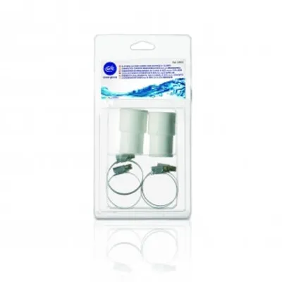 Produktbild von GRE Schlauchverbinder 2 x Ø 38mm und 2 x Ø 32mm Schlauchschellen
