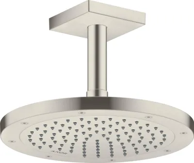 Immagine prodotto di hansgrohe AXOR ShowerSolutions raccord de plafond, carré, 100mm, 26437800, 26437800