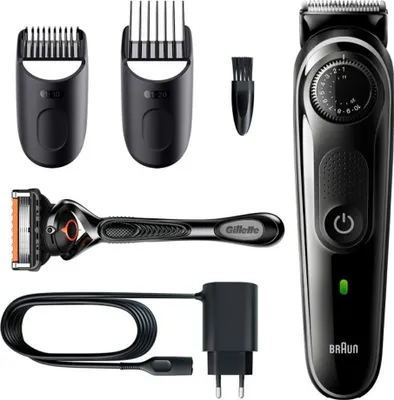 Image de Braun Tondeuse à barbe 5 TondeusesTondeuse à cheveux pour hommes Tondeuse à visage (