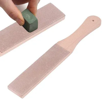 Immagine prodotto di Affilatrice leggera per uso domestico - 280 x 150 x 40 mm - Faggio - Doppia faccia - Leggera - Piatta
