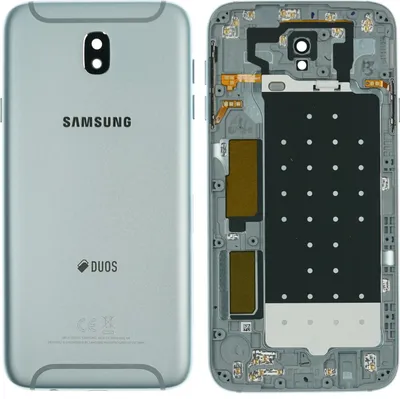 Produktbild von Gehäuse Rückseite für Samsung Galaxy J7 2017 (SM-J730F), Silber