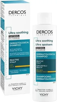 Image de Vichy Dercos Shampooing Ultra Apaisant 200ml