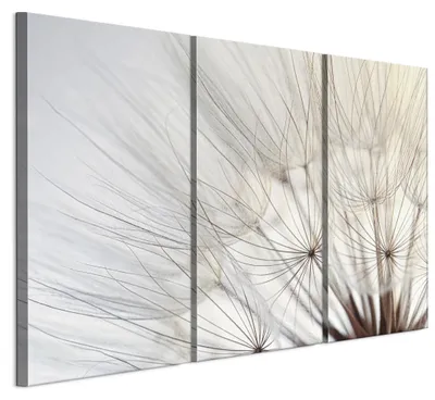 Produktbild von LUMASOUL Wandbilder 3er Set für Wohnzimmer Natur 120x80 cm3-teiliges Leinwandbild für Schlafzimmer Flur Büro und Küche