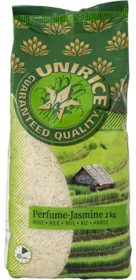 Produktbild von Unirice Jasmin Reis 2000g, Duftender Langkornreis, Aromatisch & Hochwertig