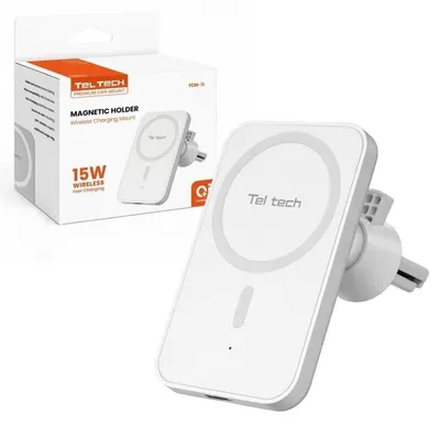 Obrázek produktu pro Držák do auta Teltech s indukčním nabíjením MagSafe, 15W, QI