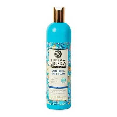 Zdjęcie produktu dla Natura Siberica Aktywnie rewitalizujący płyn do kąpieli na bazie hydrolatu z rokitnika, 550ml