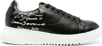Produktbild von Emporio Armani Damen Sneaker 3X024X N894A 120 Farbe: Schwarz Größe: 40
