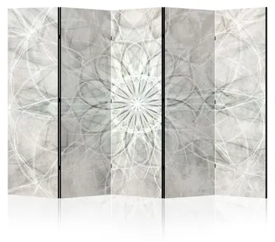 Immagine prodotto di LUMASOUL Paravento bifacciale, paravento divisorio per interni, motivo boho, 225x172 cm