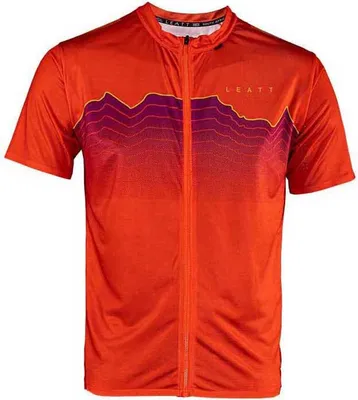 Produktbild von Leatt Mtb Trail 3.0 Kurzarm-radtrikot Orange L Mann Orange L