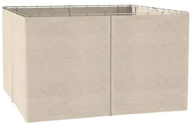 Produktbild von Paviljoen-Zwijngarnituren 3x4m Beige 352x205cm Wasserfest stabile Winterausdauer 4-teilig Set mit Haken