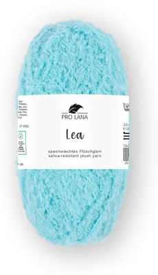 Produktbild von Pro Lana LEA Babyplüsch Garn 25 g Ultraweiches Garn für Baby & Kuschelprojekte 90m Farbe 065 - aqua