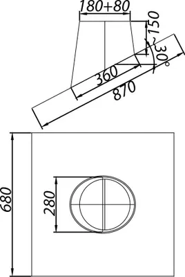 Zdjęcie produktu dla ADAM DW ołowiany przepust dachowy Ø180 30°