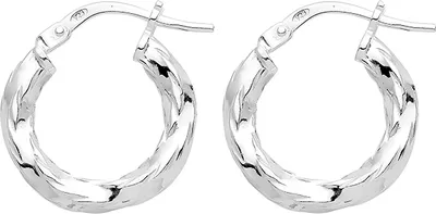 Image de Boucles d'Oreilles Femme Argent fin 925 - 10mm; TRS37245MM10