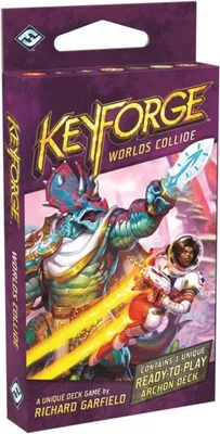 Zdjęcie produktu dla Fantasy Flight Games KeyForge: Worlds Collide, Gra karciana, Strona kolekcjonerska, 14 lat(a), 45 min, Gra rodzinna