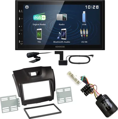 Produktbild von Kenwood DMX129DAB DAB+ Bluetooth USB Einbauset für Isuzu D-Max 2