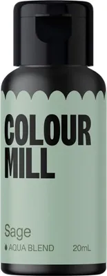Produktbild von Colour Mill Flüssige Lebensmittelfarbe Aqua Blend Sage 20 ml