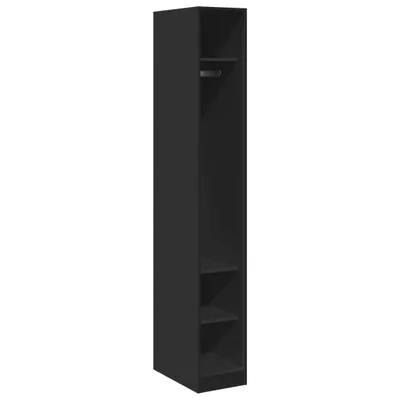 Immagine prodotto di vidaXL Armadio nero 30x50x200 cm materiale a base di legno