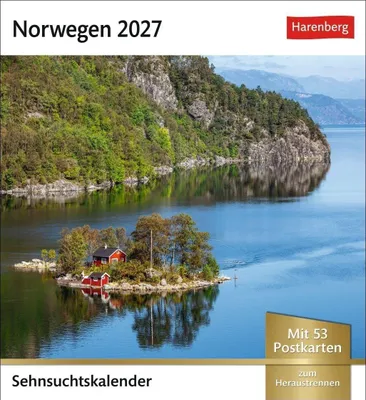 Obrázek produktu pro Kalendář na rok 2027 - 53 pohlednic - nástěnný kalendář
