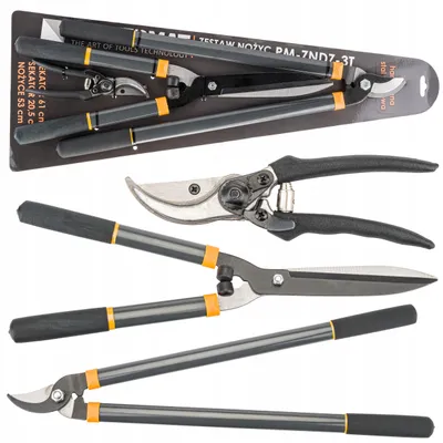 Produktbild von Powermat Gartenscheren-Set Astscheren 3er Pack